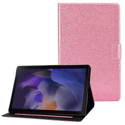 Samsung Galaxy Tab A8 10.5 X200 X205 Kotelo Glitter Vaaleanpunainen