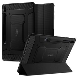 Samsung Galaxy Tab S7 Plus/Galaxy Tab S8 Plus Kotelo Rugged Armor Pro Musta