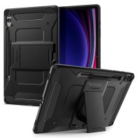 Samsung Galaxy Tab S9 Plus SM-X810 SM-X816 Kuori Tough Armor Pro Musta