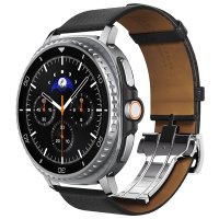 Samsung Galaxy Watch 8 40/44mm/Classic 46mm Ranneke Enzo Musta
