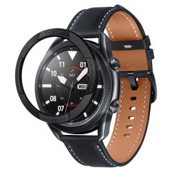 Samsung Galaxy Watch3 45mm Kuori Chrono Shield Musta