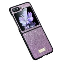 Samsung Galaxy Z Flip 5 Kuori Glitter Violetti