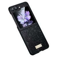 Samsung Galaxy Z Flip 5 Kuori Glitter Musta