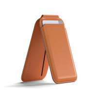 Korttipidike Vegan-Leather Magnetic Wallet Stand Oranssi