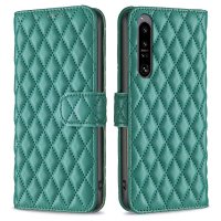 Sony Xperia 1 VI Kotelo Neljäkäskuvio Vihreä