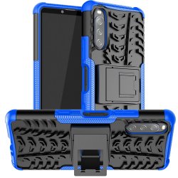 Sony Xperia 10 II Kuori Rengaskuvio Telinetoiminto Sininen
