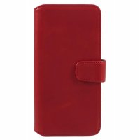 Sony Xperia 5 V Kotelo Essential Leather Poppy Red