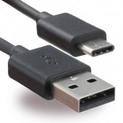 UCB20 Data- ja Kaapeli USB USB Type-C 1m Musta
