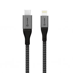 Ultra USB-C että Lightning-kaapeli 1.5 m Space Grey