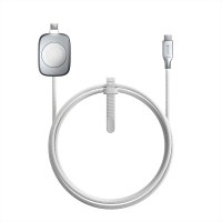 Laturi Universal Cable for Watch 1.5m Valkoinen