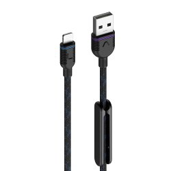 USB-A - Lightning-kaapeli 2 metriä