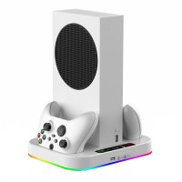 Xbox Series S telakointiasema RGBtuulettimella