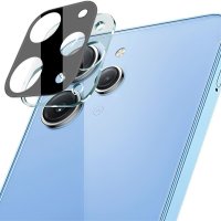 Xiaomi Redmi 12 Kameran linssinsuojus Karkaistua Lasia Musta