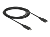 Delock USB-C Jatkojohto USB 3.1 Gen 1 SuperSpeed 2m