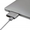 USB-C to Dual USB-A adapteri Titanium Gray