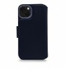 iPhone 14 Plus Kotelo Leather Detachable Wallet Navy