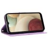 Samsung Galaxy S21 FE Kotelo Kukkakuvio Violetti