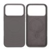 iPhone 17 Pro Max Kuori Silikoni MagSafe Harmaa