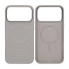 iPhone 17 Pro Max Kuori Silikoni MagSafe Harmaa