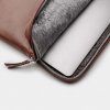 13" Macbook Leather Sleeve Ruskea