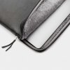 13" Macbook Leather Sleeve Musta