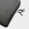 13" Macbook Leather Sleeve Musta