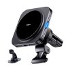 Autoteline Qi2 Wireless Car Charger CryoBoost HaloLock Musta