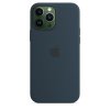 Original iPhone 13 Pro Max Kuori Silicone Case MagSafe Abyss Blue