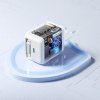 67 W:n seinälaturi sisäänrakennetulla USB-kaapelilla ja USB-C-portilla valkoinen