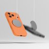 iPhone 17 Pro Kuori Silicone Magnetic Tangerine
