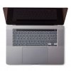 MacBook Pro 13/16" 2019 (A1706. A1708. A1989. A2159 & A2141) Näppäimistön Suojaus Läpinäkyvä Musta