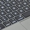 MacBook Pro 13/16" 2019 (A1706. A1708. A1989. A2159 & A2141) Näppäimistön Suojaus Läpinäkyvä Musta