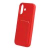 iPhone 17 Kuori Korttipidike Punainen