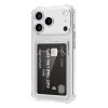 iPhone 17 Pro Max Kuori Korttipidike Läpinäkyvä
