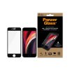 iPhone 6/6S/7/8/SE Näytönsuoja Case Friendly Musta