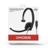 Headset CS295 Mono On-Ear Mic USB Musta