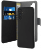 Samsung Galaxy A34 5G Kotelo Wallet Detachable 2 in 1 Musta