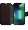 iPhone 14 Pro Max Kotelo Leather Detachable Wallet Ruskea