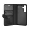 Samsung Galaxy S25 Plus Kotelo 2-in-1 Detachable Wallet Musta