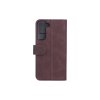 Samsung Galaxy S22 Plus Kotelo Mobile Wallet Nubuck Ruskea