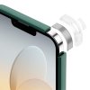 iPhone 13 Kuori Silikoni MagSafe Midnight Green