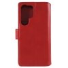 Samsung Galaxy S22 Ultra Kotelo Essential Leather Poppy Red
