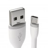 Flexibel Micro-USB kaapeli - 15 cm Valkoinen