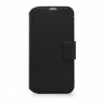 iPhone 14 Pro Kotelo Leather Detachable Wallet Musta