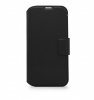 iPhone 14 Plus Kotelo Leather Detachable Wallet Musta