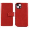 iPhone 13 Kotelo Essential Leather Poppy Red