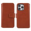 iPhone 13 Pro Kotelo Essential Leather Maple Brown