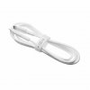 Kaapeli Liquid Silicone USB-C/USB-C 1.2m Valkoinen