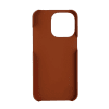 iPhone 14 Pro Kuori Leather CardCover Cognac