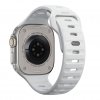 Apple Watch 42/44/45mm/Apple Watch Ultra Ranneke Sport Band Valkoinen